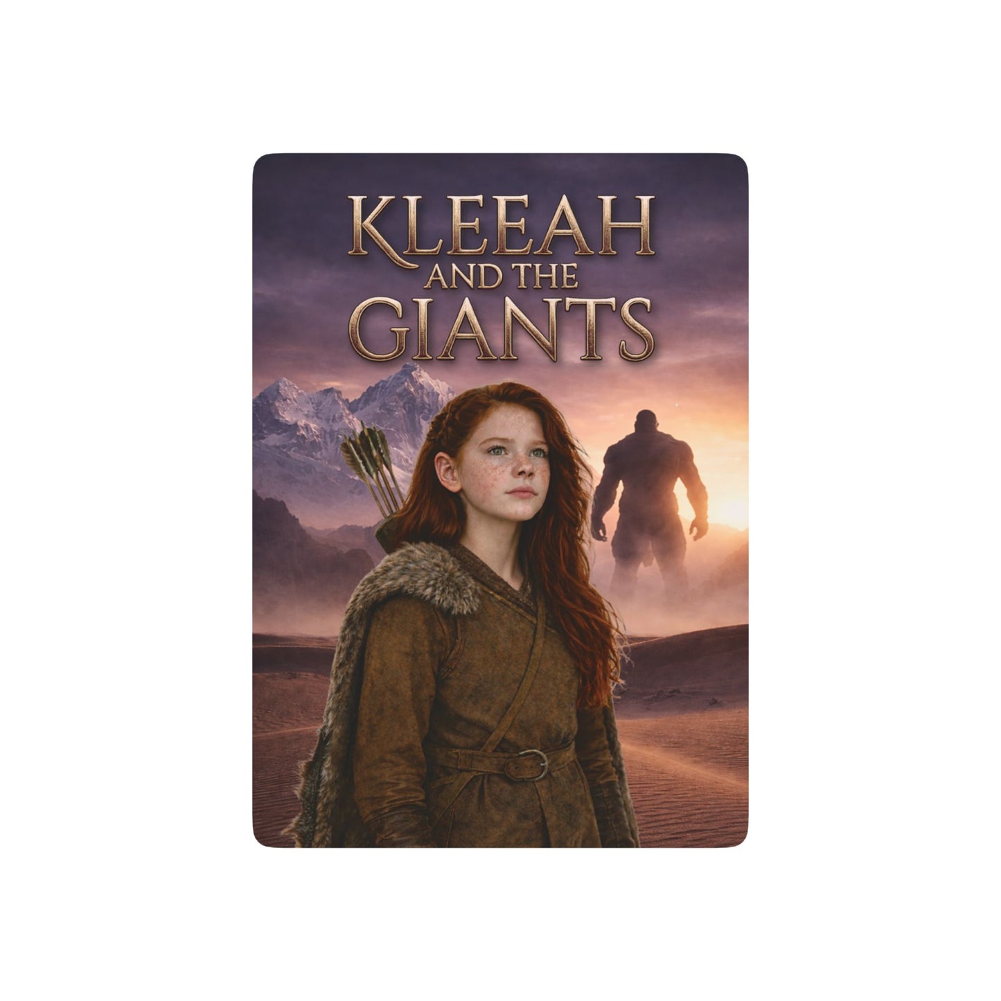 Kleeah and the Giants Poker Playing Cards — Fantasy Movie Art Deck